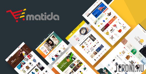 Адаптивный шаблон интернет-магазина OpenCart - Matida