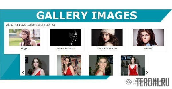 Модуль OpenCart галерея изображений - Gallery Images