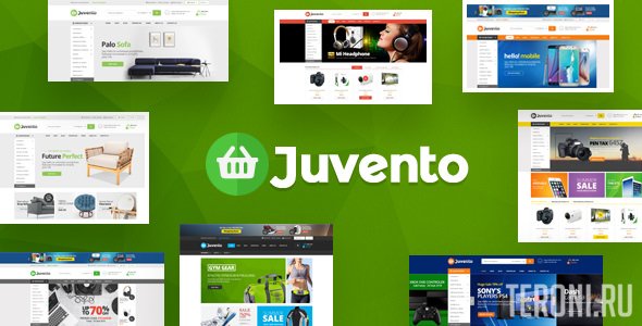 Универсальный адаптивный шаблон PrestaShop - Juvento