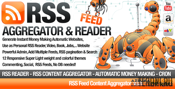 RSS граббер новостей - RSS Aggregator v3.8