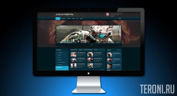 Игровой шаблон Portal для uCoz