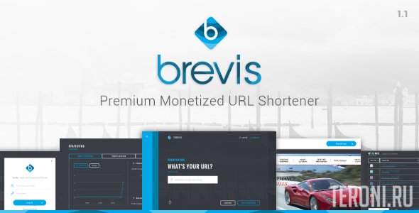 Скрипт сервиса сокращения ссылок Brevis v1.3.1