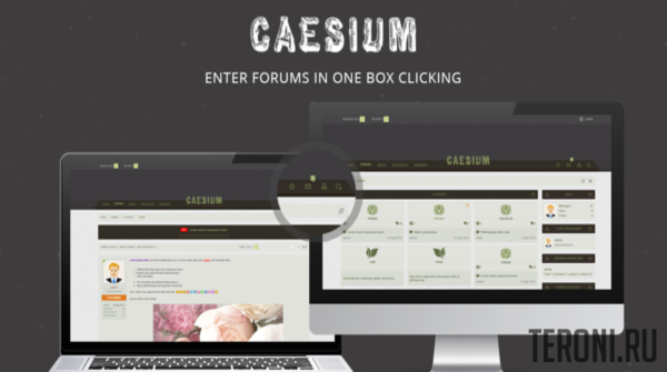 Премиум стиль для XenForo 2 - Caesium 2.0.10