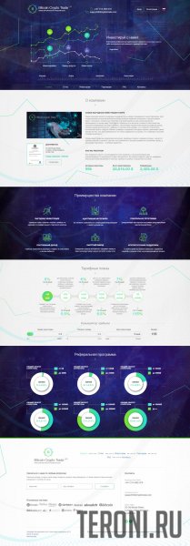 Скрипт инвестиционного проекта Bitcoin Crypto Trade