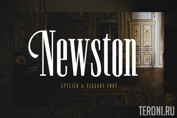 Шрифт Newston