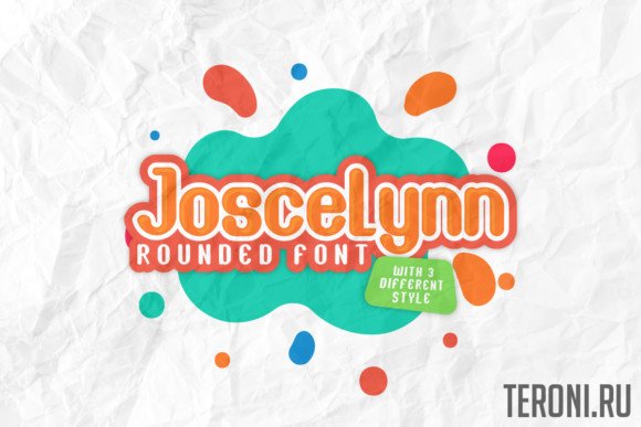 Шрифт Joscelynn