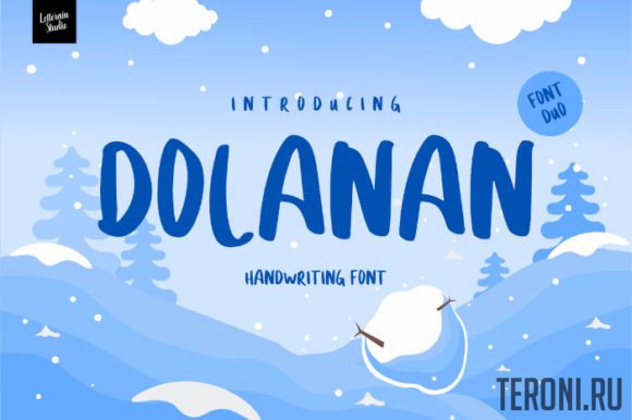 Шрифт Dolanan