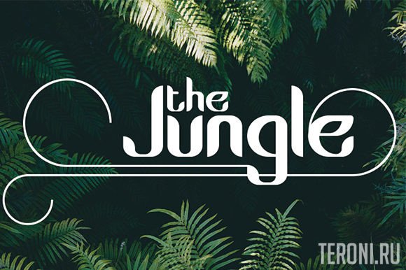 Шрифт The Jungle