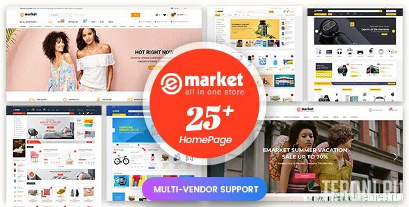 Шаблон для OpenCart 3 — eMarket v1.1.9