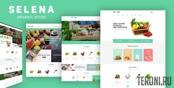 Шаблон для Prestashop — Selena