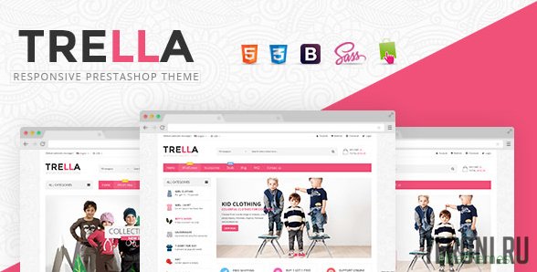 Шаблон для Prestashop — SNS Trella v1.1