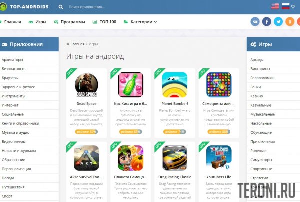 Адаптивный шаблон для DLE 11.0-14.0 — Androidus Fresh