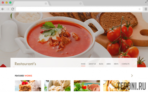 Bootstrap шаблон Landing Page — Spicy