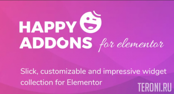 Happy Elementor Addons Pro v1.19.0 NULLED - аддон для Elementor